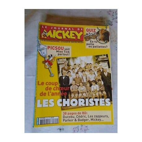 Le Journal de Mickey hebdomadaire N 2714