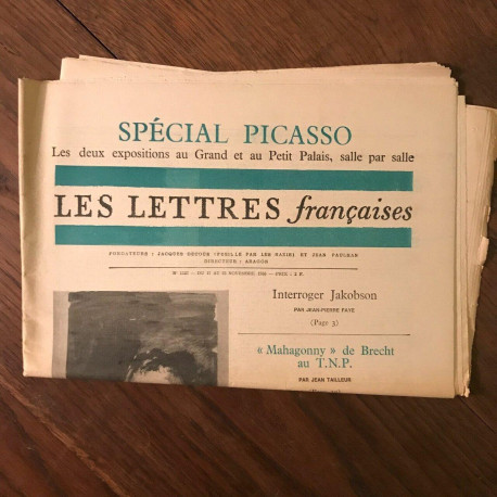 LES LETTRES françaises n1157 DU 17 AU 23 NOVEMBRE 1966