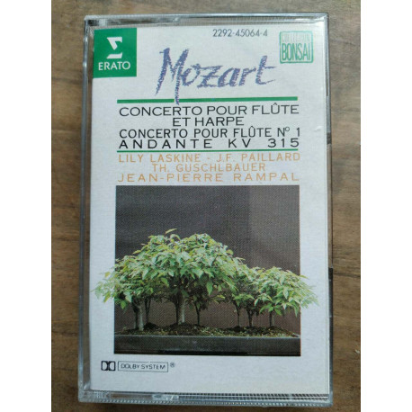 Mozart Concerto pour flute et harpe - Jean-Pierre Rampal Cassette...