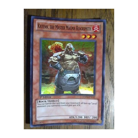 Kayenn the Master Magma Blacksmith HA05-EN012 Yu-Gi-Oh