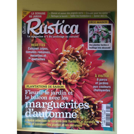 Rustica Le Magazine Du Jardinage Nº2648 / Octobre2020