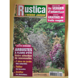 Rustica L'Hebdo Jardin Nº1702 août 2002