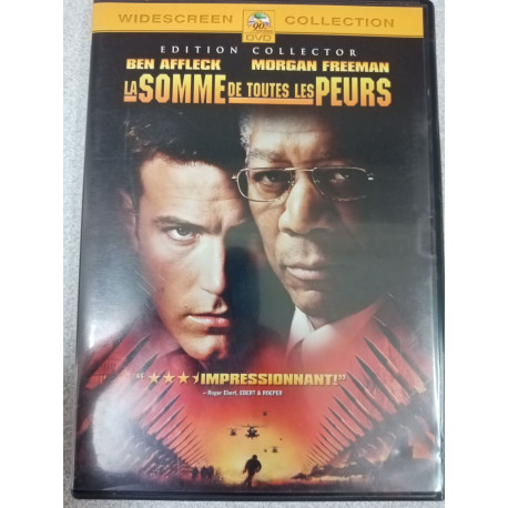 DVD Film. La somme de toutes les peurs