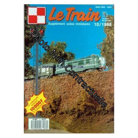 TRAIN (LE) du 01/10/1988 - LES PICASSO - FRANCISEZ LA CHAUFFERIE...