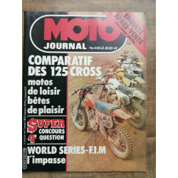 Moto Journal Nº 445 31 Janvier 1980