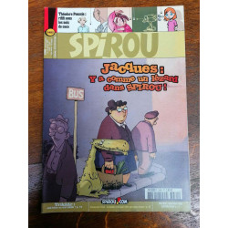 Spirou n3485 jacques y a comme un lézard dans Spirou