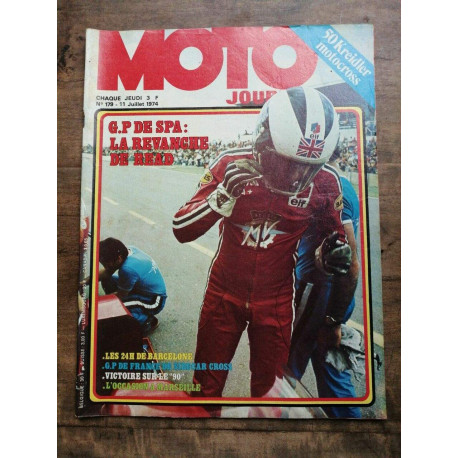 Moto Journal Nº 179 11 Juillet 1974