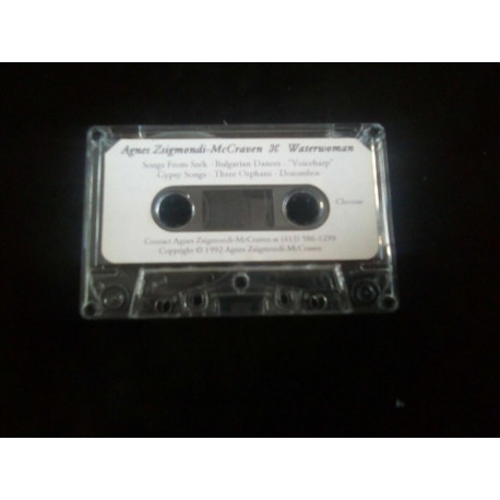 Agnes Zsigmondi-McCraven Waterwoman Cassette Audio-K7 de démo-Bulgarie