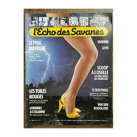 L'echo des Savanes Nº 22 1984