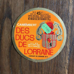 Camembert des ducs de LORRAINE