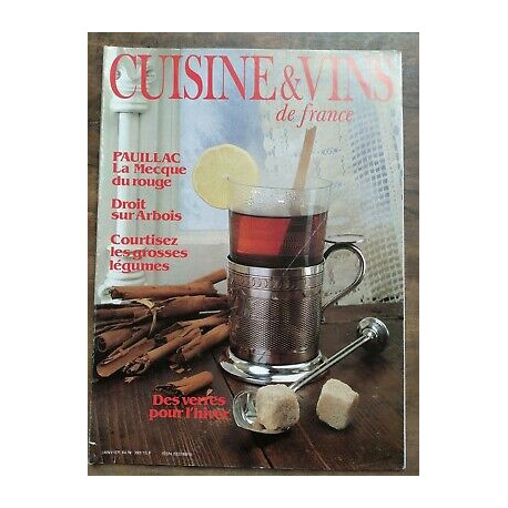 Cuisine et Vins de France Nº 393 Janvier 1984