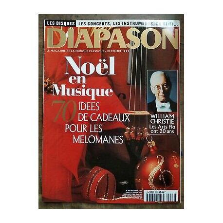 Diapason Le Magazine de la Musique Classique Nº 465 Décembre 1999