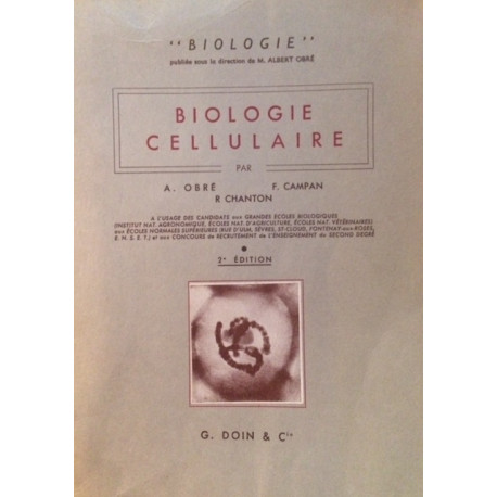 BIOLOGIE CELLULAIRE 2e édition