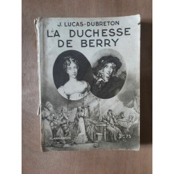 j La duchesse de berry flammarion