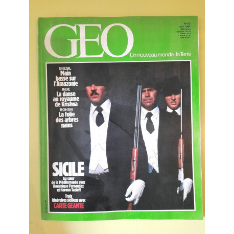 Geo Nº82 un nouveau monde la terre Avril 1984