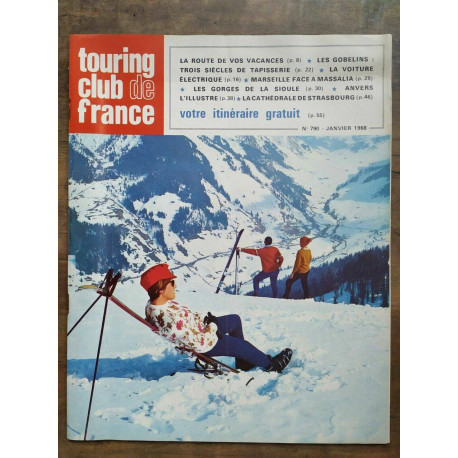 Touring Club de France Nº 790 Janvier 1968