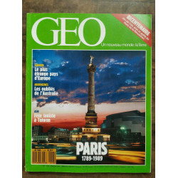 Magazine GEO n118 Décembre 1988