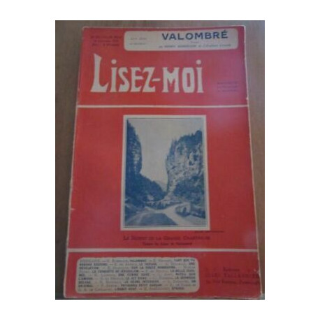 lisez moi n201 10 Septembre 1930 Valombré