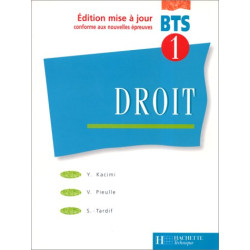 Droit - BTS première année élève