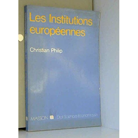 Les institutions europeennes