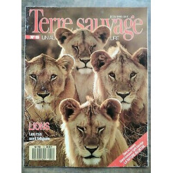 Terre Sauvage n19 Juin 1988 Lions Le rois sont fatigués