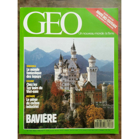 Magazine GEO n133 Mars 1990