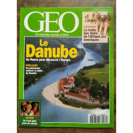 Magazine GEO n179 Janvier 1994