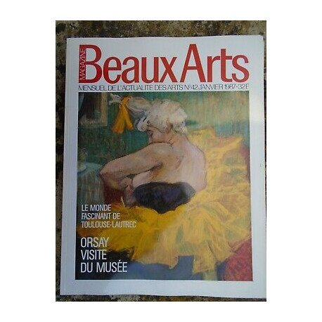 Beaux Arts n 42 Janvier 1987