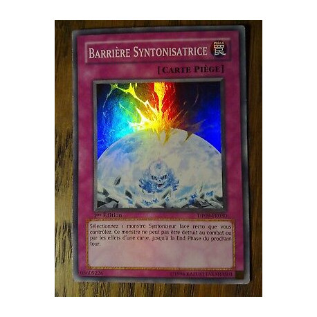 Barrière Sytonisatrice DP09-FR030 Yu-Gi-Oh