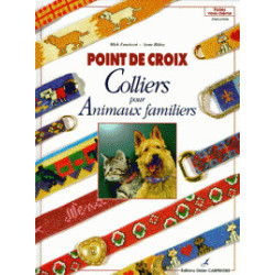 POINT DE CROIX. Colliers pour animaux familiers : Cross-stitch...