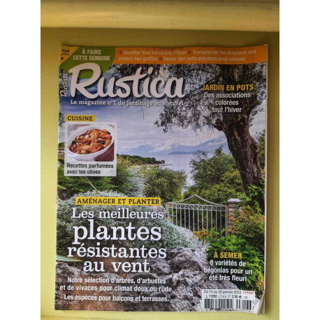 Rustica Le Magazine Du Jardinage Nº2716 / Janvier 2022