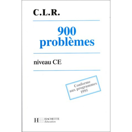 900 problèmes CE