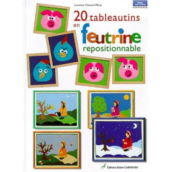 Avec la feutrine (20 tableautins)