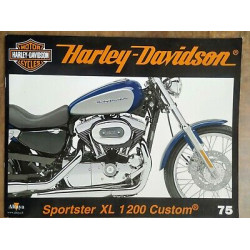 harley davidson Motorcycle Nº 75 altaya 2012