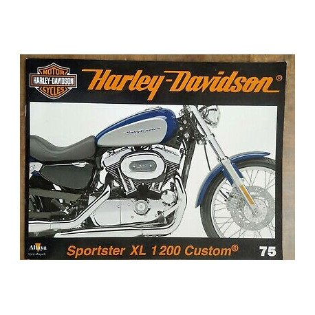 harley davidson Motorcycle Nº 75 altaya 2012