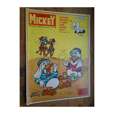 Le Journal de Mickey hebdomadaire N 759