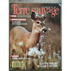 Terre Sauvage n23 Novembre 1988 Quatre saisons de la vie d'un cerf