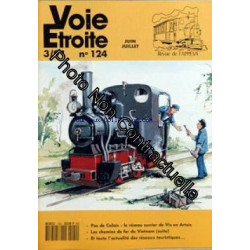 VOIE ETROITE [No 124] du 01/06/1991 - PAS DE CALAIS - LE RESEAU...