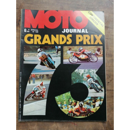 Moto Journal - N 138 Grands Prix