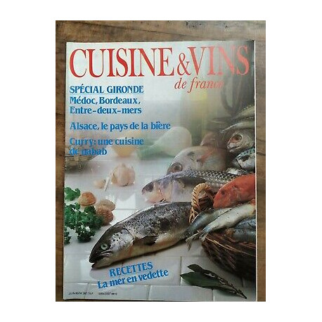 Cuisine et Vins de France Nº 387 Juin 1983