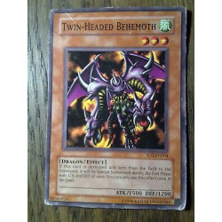 Twin-Headed Behemoth SDI-EN004 Yu-Gi-Oh