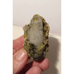 Quartz sur Epidote EP4 109g 66mm35mm