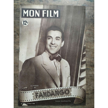 Mon Film n138 fandango 13 Avril 1949