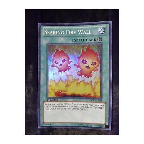 Searing Fire Wall HA05-EN027 Yu-Gi-Oh