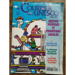 Le courrier de l'Unesco n9404 Avril 1994