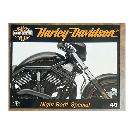 harley davidson Motorcycle Nº 40 altaya 2012