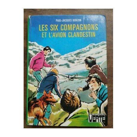 paul jacques Les Six Compagnons et l'avion clandestinbibliothéque...