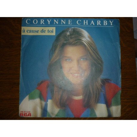 Corynne Charby à cause de toi-soleil bleu 45t RCA PB 61339