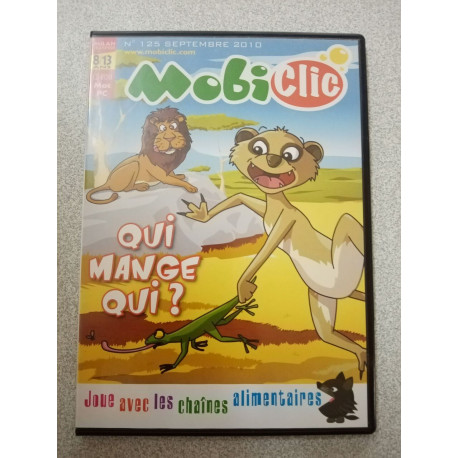 Dvd - CD Rom Mac PC - MobiClic Qui mange qui