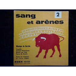 Sang et arènes 2 musique de corrida angelito 45t GEM EGEX 45105